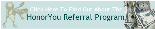 HonorYou Referral Program